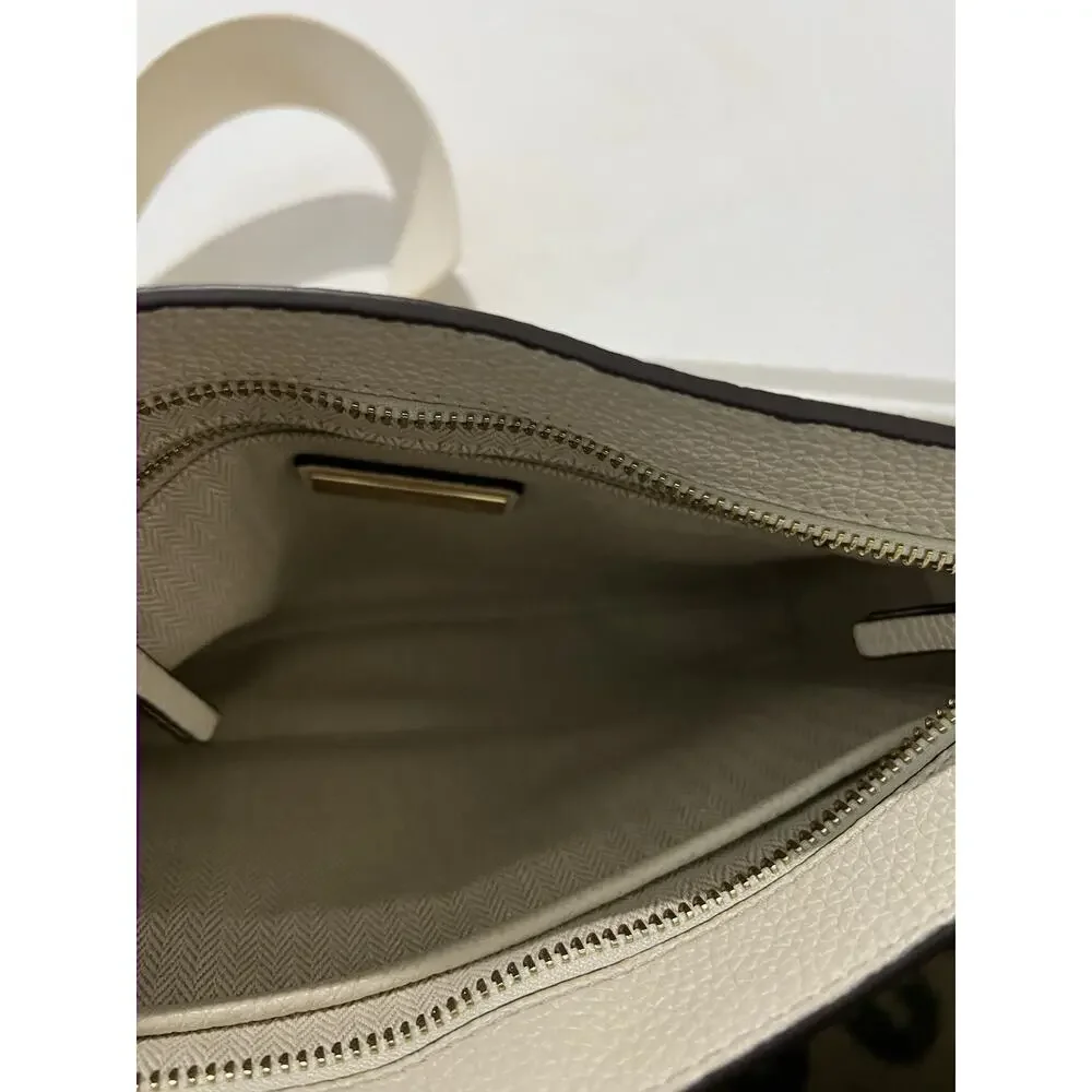 Tory Burch swing crossbody bag cream Adjustable Strap Excellent Condition